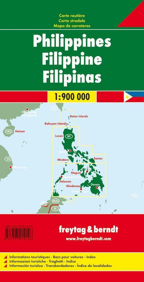 Bild: 9783707914146 | Philippinen, Autokarte 1:900.000 | (Land-)Karte | Deutsch | 2018