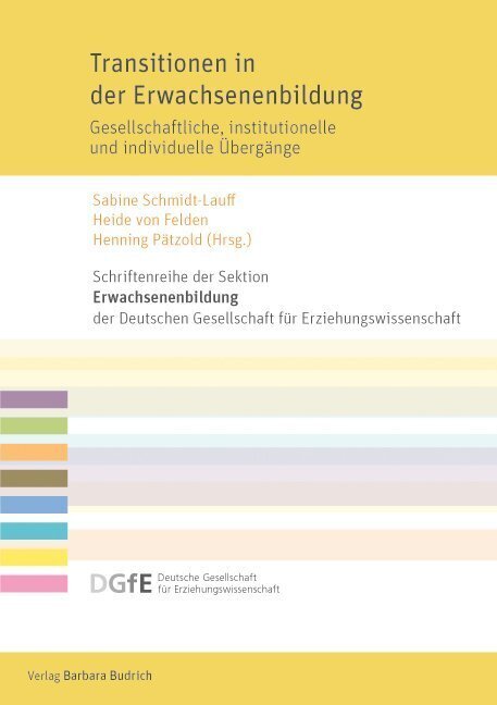 Cover: 9783847407539 | Transitionen in der Erwachsenenbildung | Taschenbuch | 348 S. | 2015
