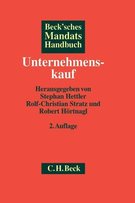 Cover: 9783406606625 | Unternehmenskauf | Beck'sches Mandatshandbuch | Buch | XXVI | Deutsch