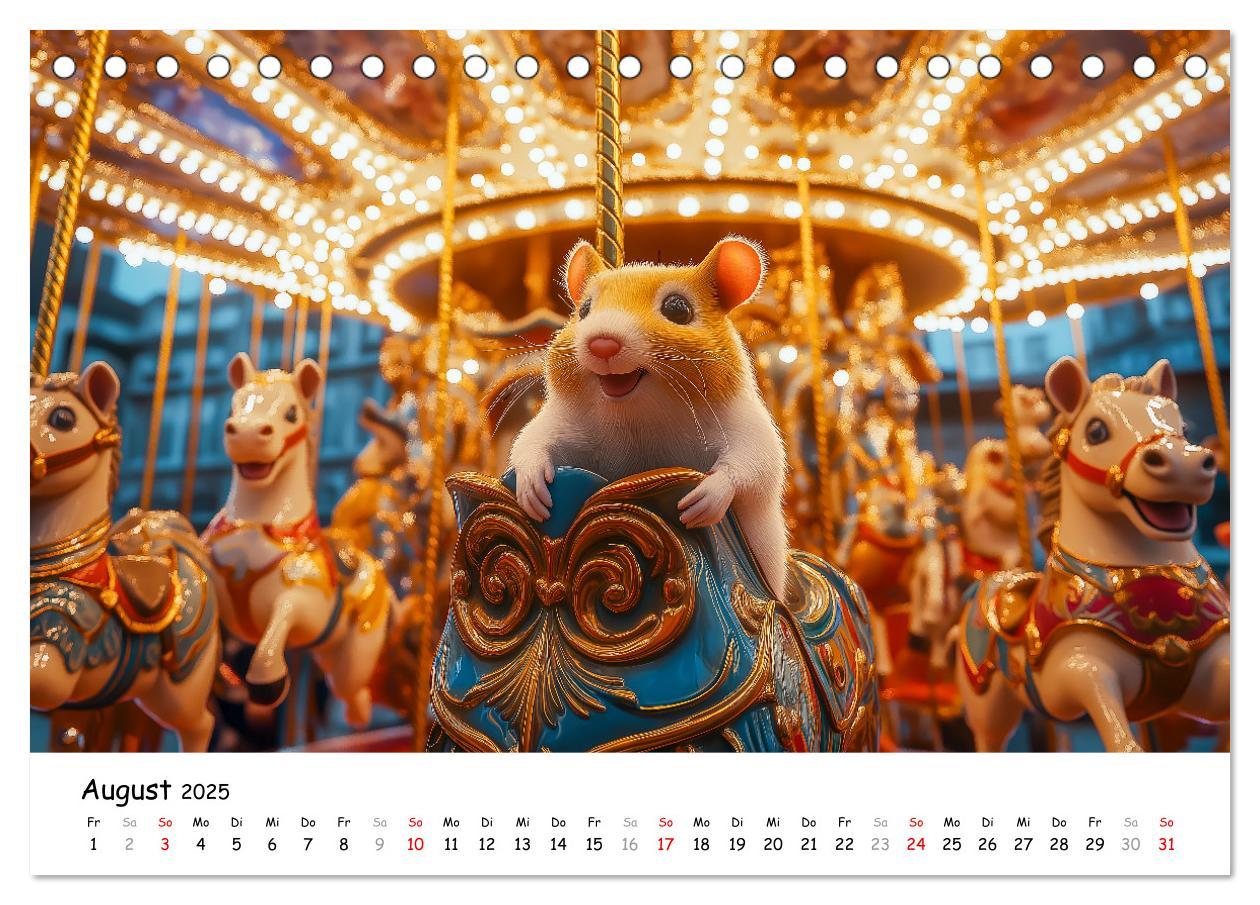 Bild: 9783457211694 | Hamster im Freizeitpark - Lustiger Kalender mit Jahrmarkt-Motiven...