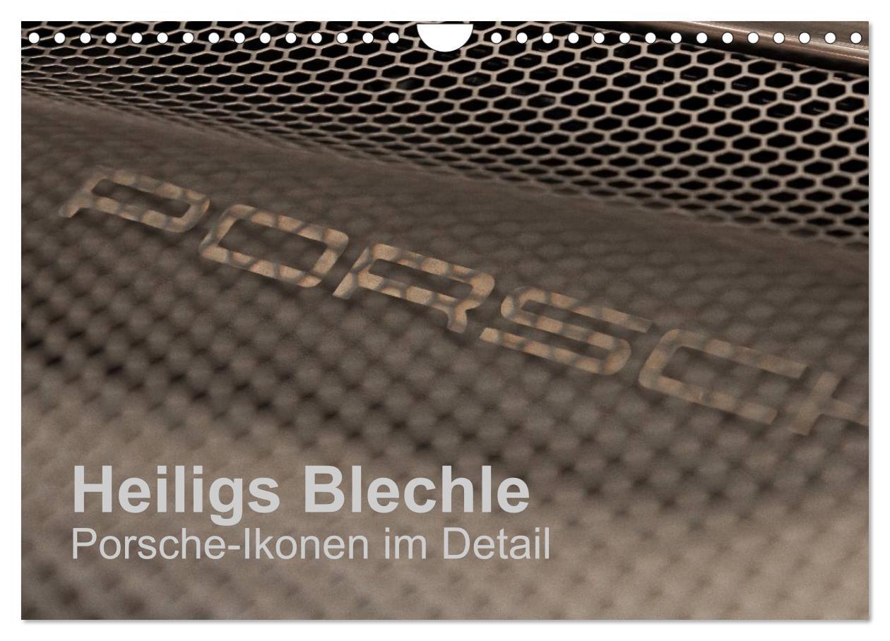 Cover: 9783435608003 | Heiligs Blechle - Porsche-Ikonen im Detail (Wandkalender 2025 DIN...