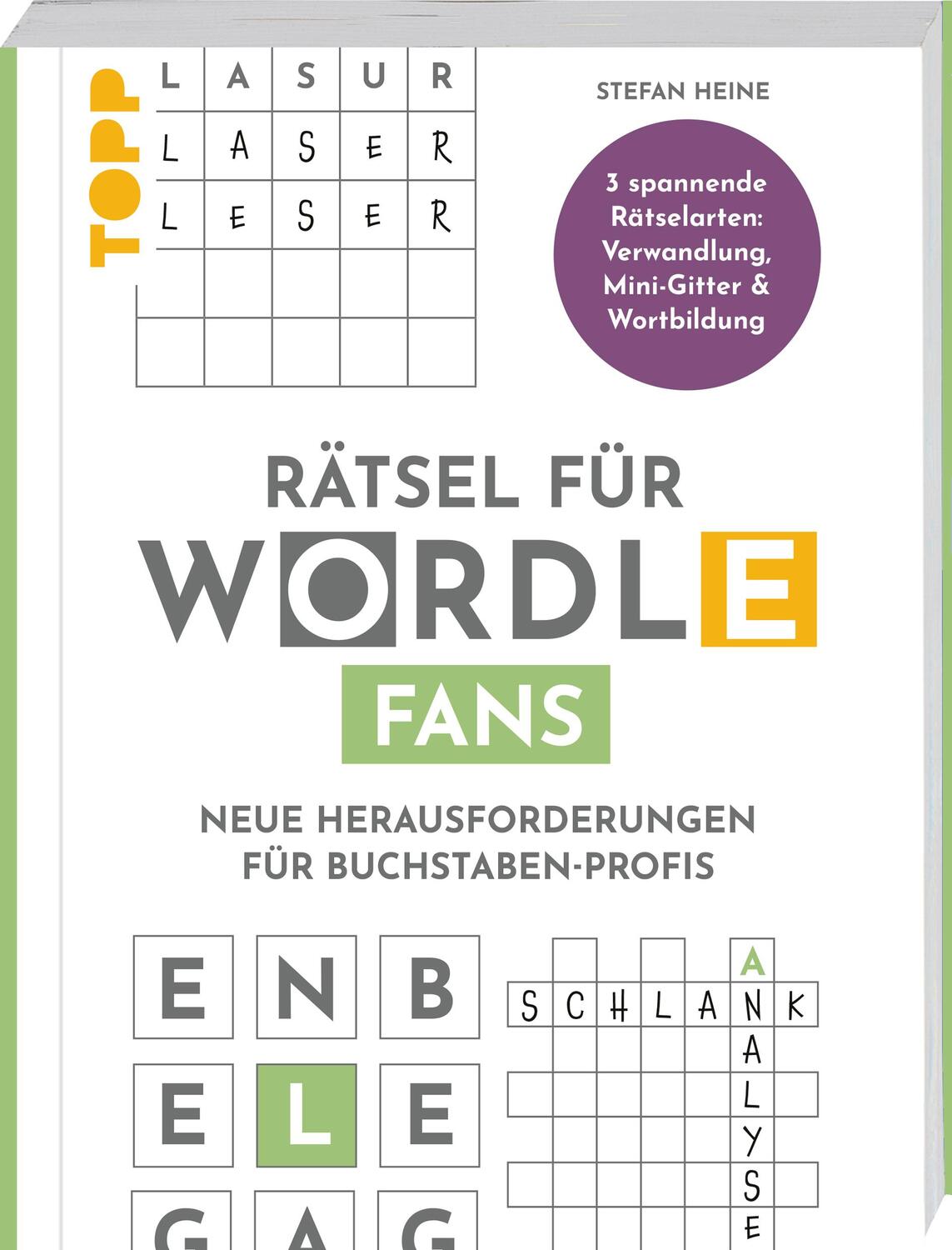 Cover: 9783772480980 | Rätsel für WORDLE-Fans - Neue Herausforderungen für Buchstaben-Profis