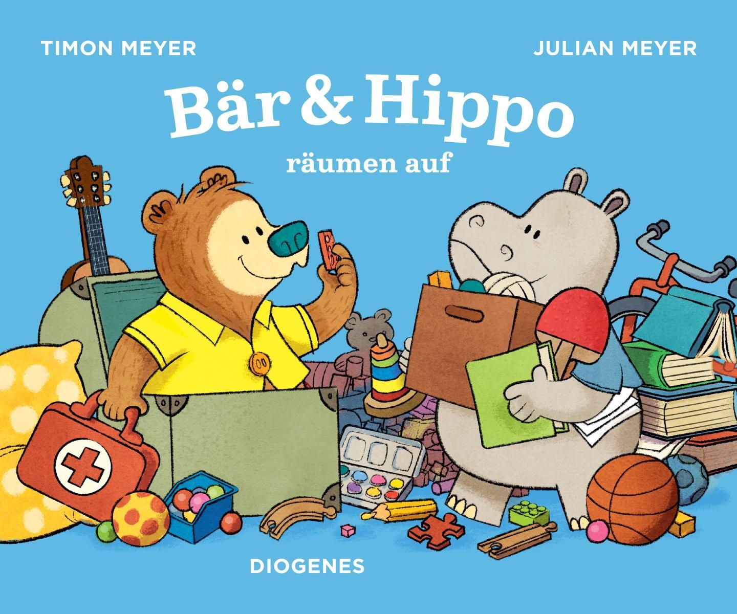 Cover: 9783257013221 | Bär &amp; Hippo räumen auf | Timon Meyer | Buch | Diogenes Kinderbücher