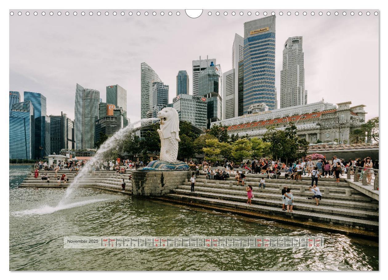 Bild: 9781325945061 | Discover Singapore (Wall Calendar 2025 DIN A3 landscape), CALVENDO...