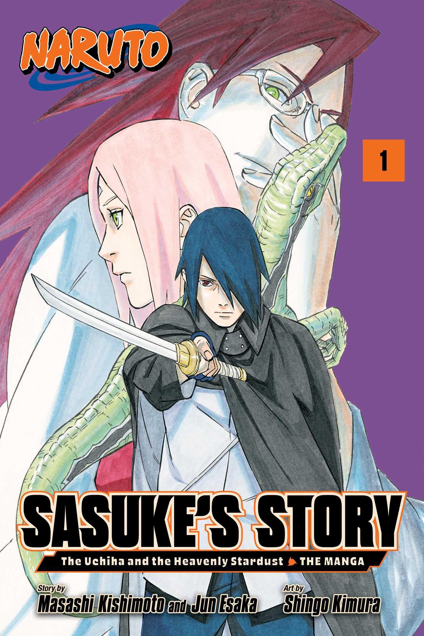 Cover: 9781974740840 | Naruto: Sasuke's Story--The Uchiha and the Heavenly Stardust: The...