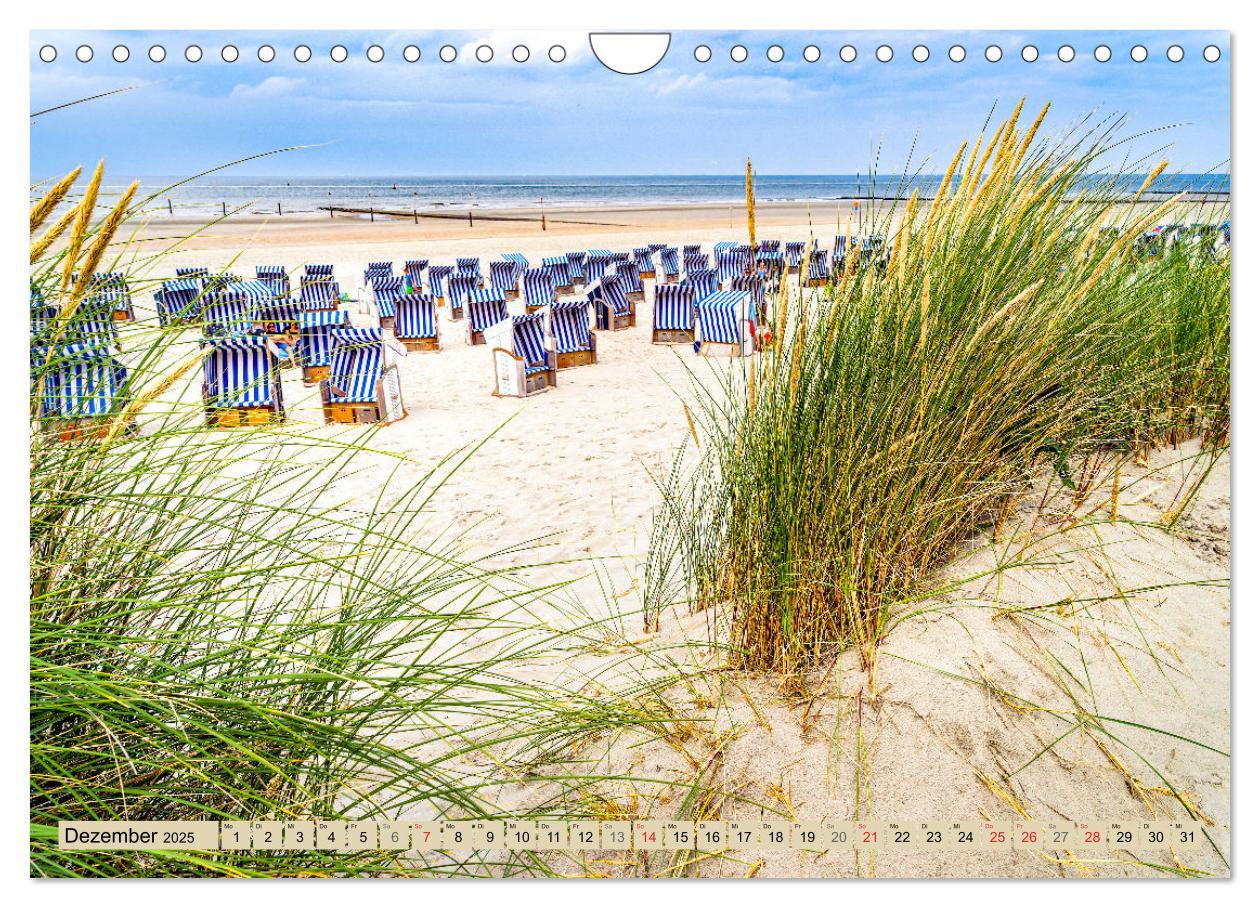 Bild: 9783435282456 | Norderney Spaziergang (Wandkalender 2025 DIN A4 quer), CALVENDO...