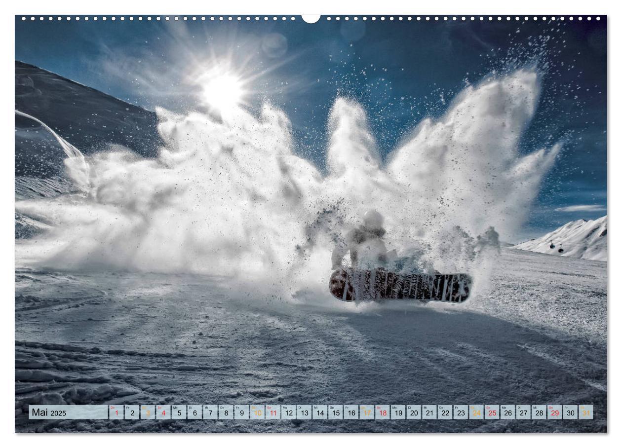 Bild: 9783435372072 | Snowboard - so cool (Wandkalender 2025 DIN A2 quer), CALVENDO...