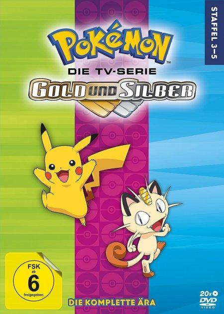 Cover: 4006448772963 | Pokémon | Staffel 3-5 / Gold und Silber | Ken Sakamoto | DVD | Deutsch