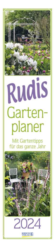 Cover: 9783731870388 | Rudis Gartenplaner 2024 | Langplaner | Korsch Verlag | Kalender | 2024