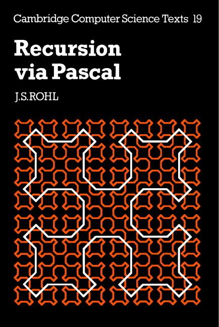 Cover: 9780521269346 | Recursion Via Pascal | J. S. Rohl (u. a.) | Taschenbuch | Englisch