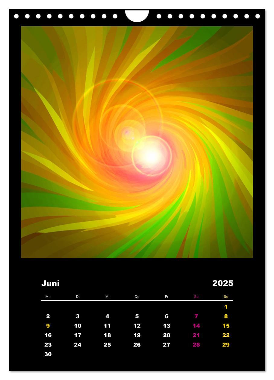 Bild: 9783457168882 | Energie-Spiralen 2025 (Wandkalender 2025 DIN A4 hoch), CALVENDO...