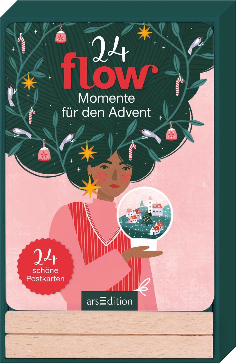 Cover: 4014489129745 | 24 Flow-Momente für den Advent | 24 schöne Postkarten | Kalender