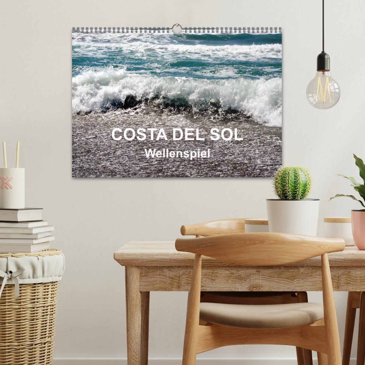 Bild: 9783435684267 | COSTA DEL SOL - Wellenspiel (Wandkalender 2025 DIN A3 quer),...