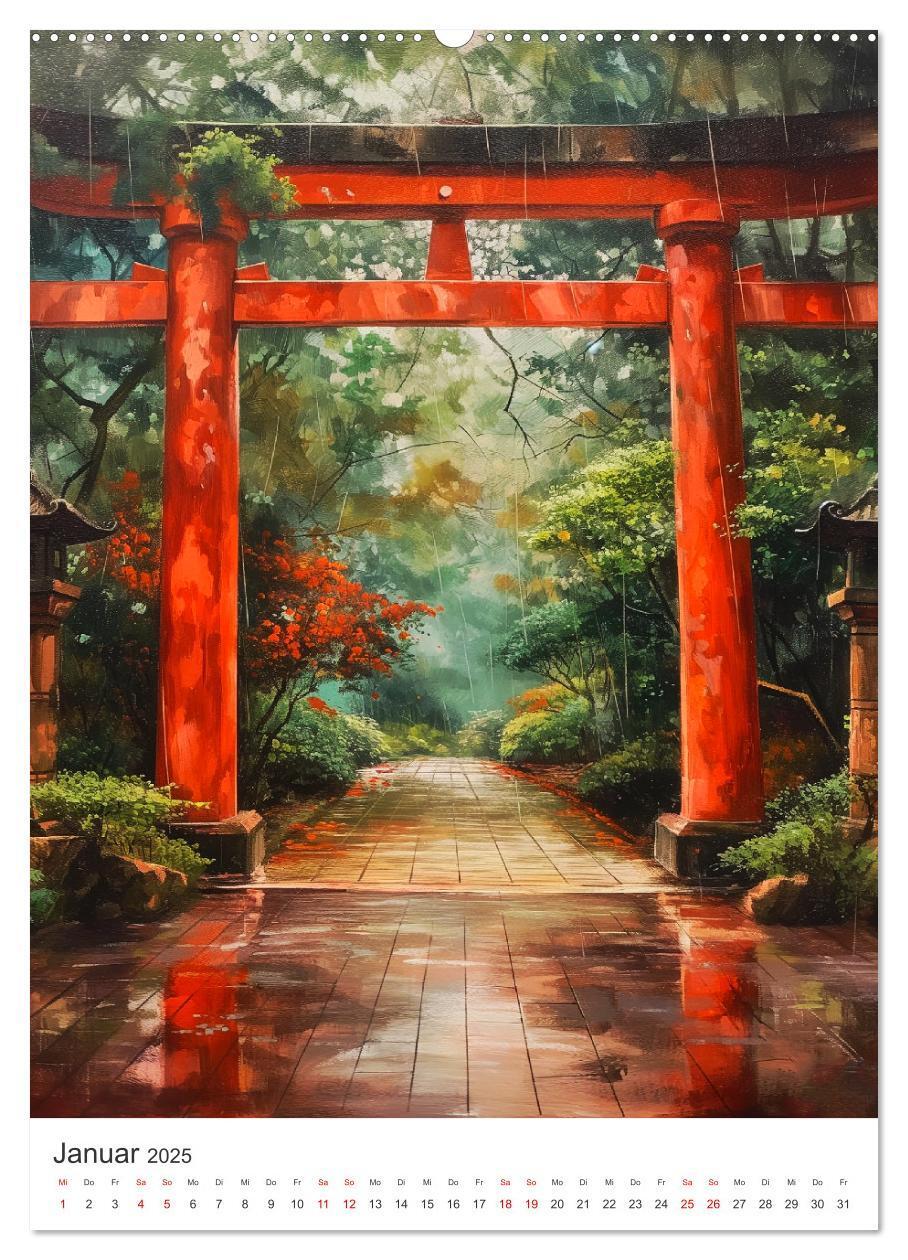 Bild: 9783383816222 | Japan. Impressionen im Aquarell-Stil (hochwertiger Premium...