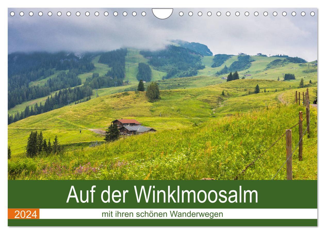 Cover: 9783675876033 | Auf der Winklmoosalm (Wandkalender 2024 DIN A4 quer), CALVENDO...