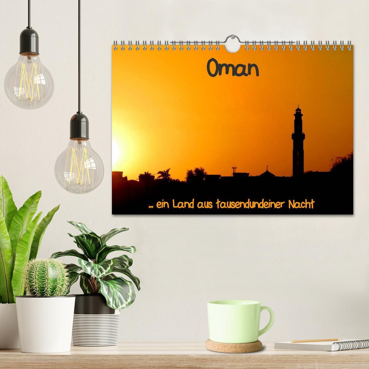 Bild: 9783435720316 | Oman (Wandkalender 2025 DIN A4 quer), CALVENDO Monatskalender | Dürr