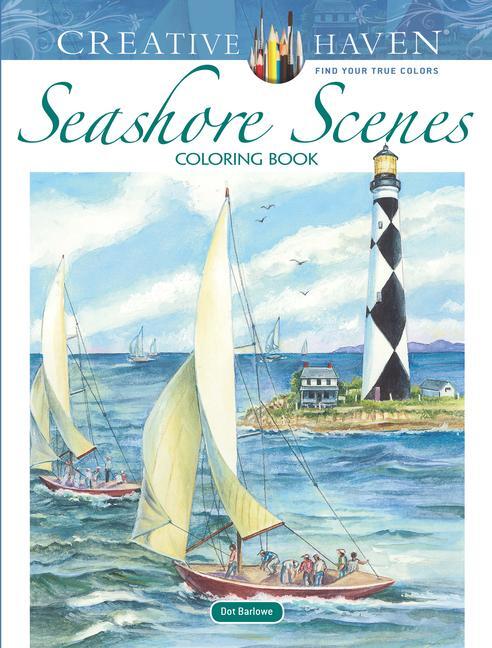Cover: 9780486818009 | Creative Haven Seashore Scenes Coloring Book | Dot Barlowe | Buch