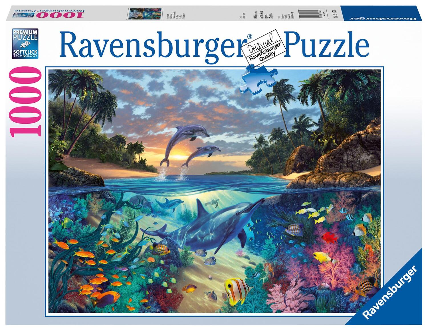 Cover: 4005556191451 | Korallenbucht. Puzzle 1000 Teile | Spiel | Deutsch | 2013