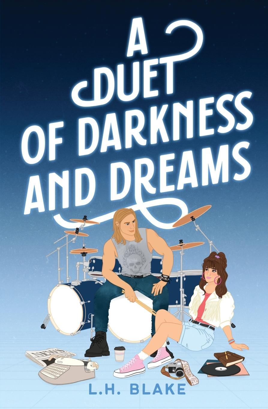 Cover: 9781738657247 | A Duet of Darkness and Dreams | An Off Limits 80s Romance | Blake