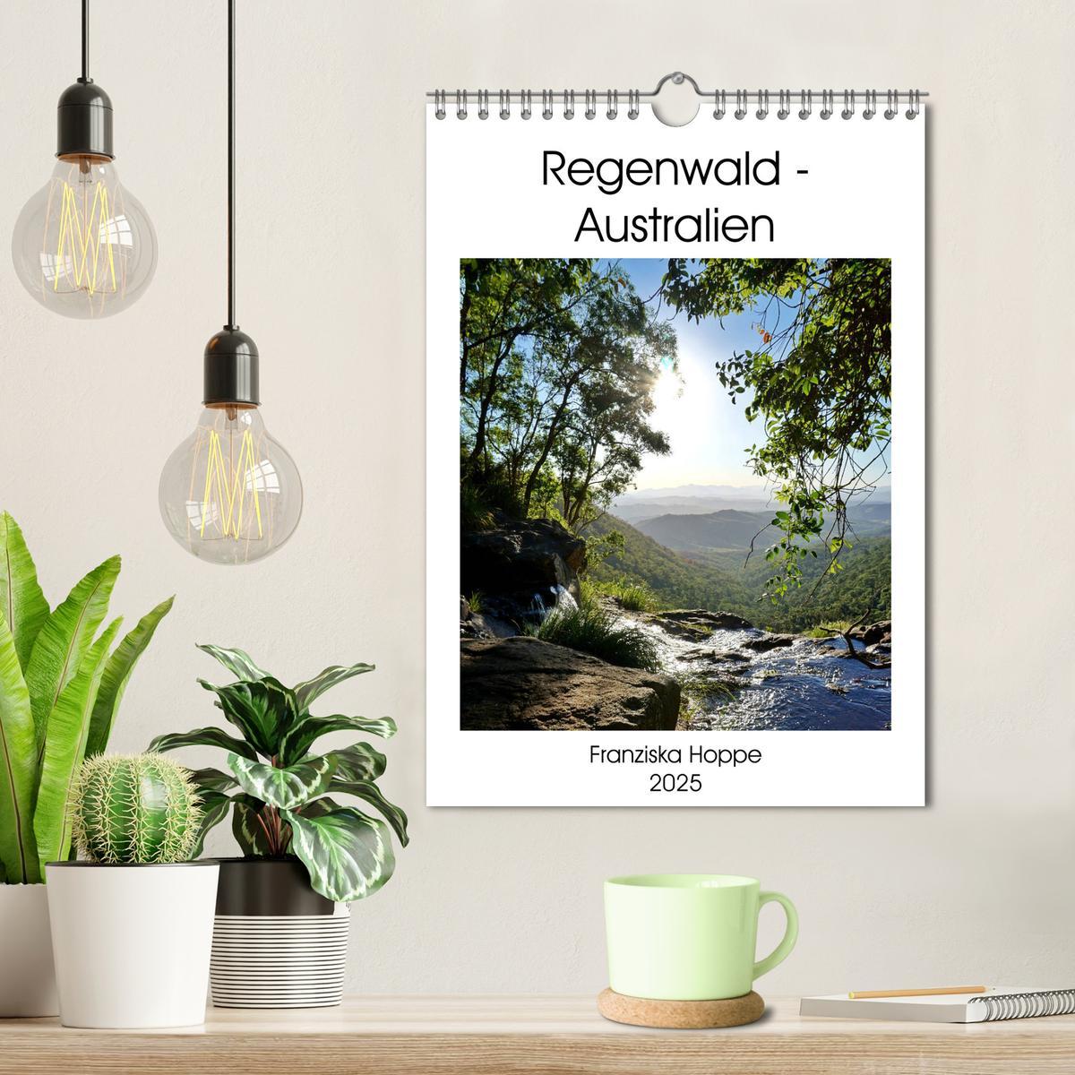 Bild: 9783435972944 | Regenwald - Australien (Wandkalender 2025 DIN A4 hoch), CALVENDO...