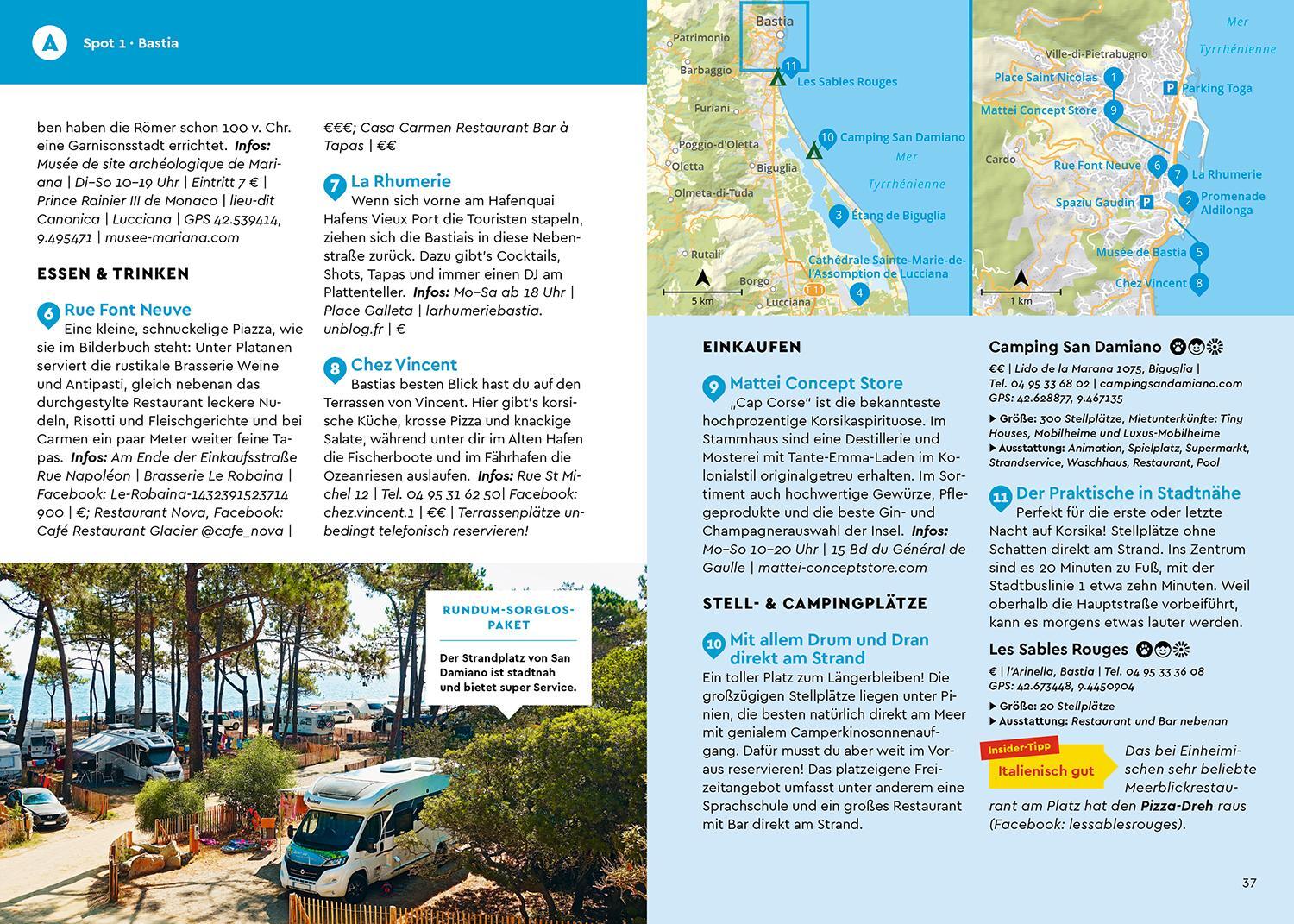 Bild: 9783829731850 | MARCO POLO Camper Guide Korsika | Timo Gerd Lutz | Taschenbuch | 2022