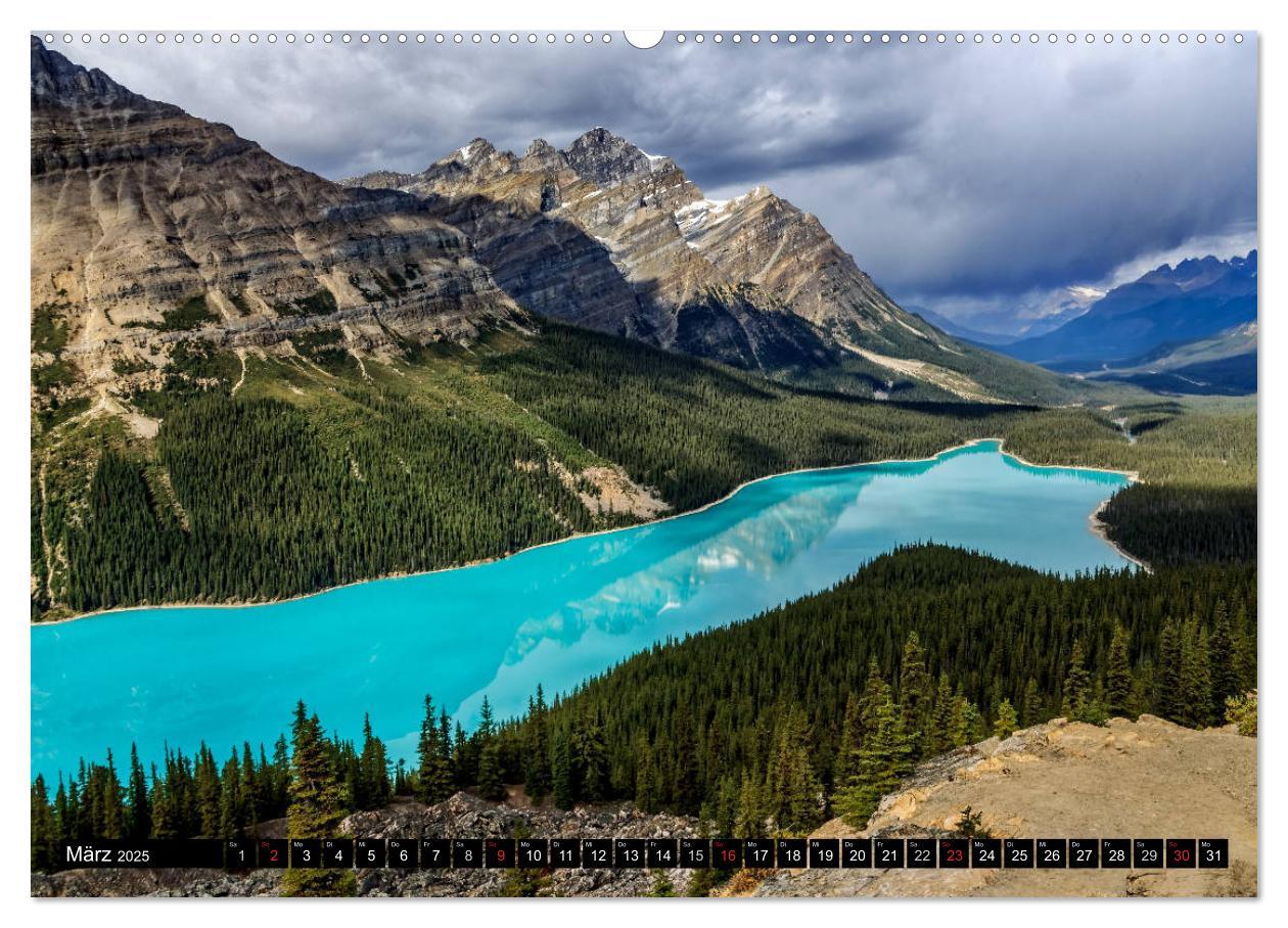 Bild: 9783435831999 | West-Kanada (Wandkalender 2025 DIN A2 quer), CALVENDO Monatskalender