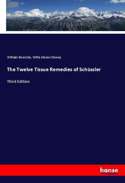 Cover: 9783337771379 | The Twelve Tissue Remedies of Schüssler | Third Edition | Taschenbuch