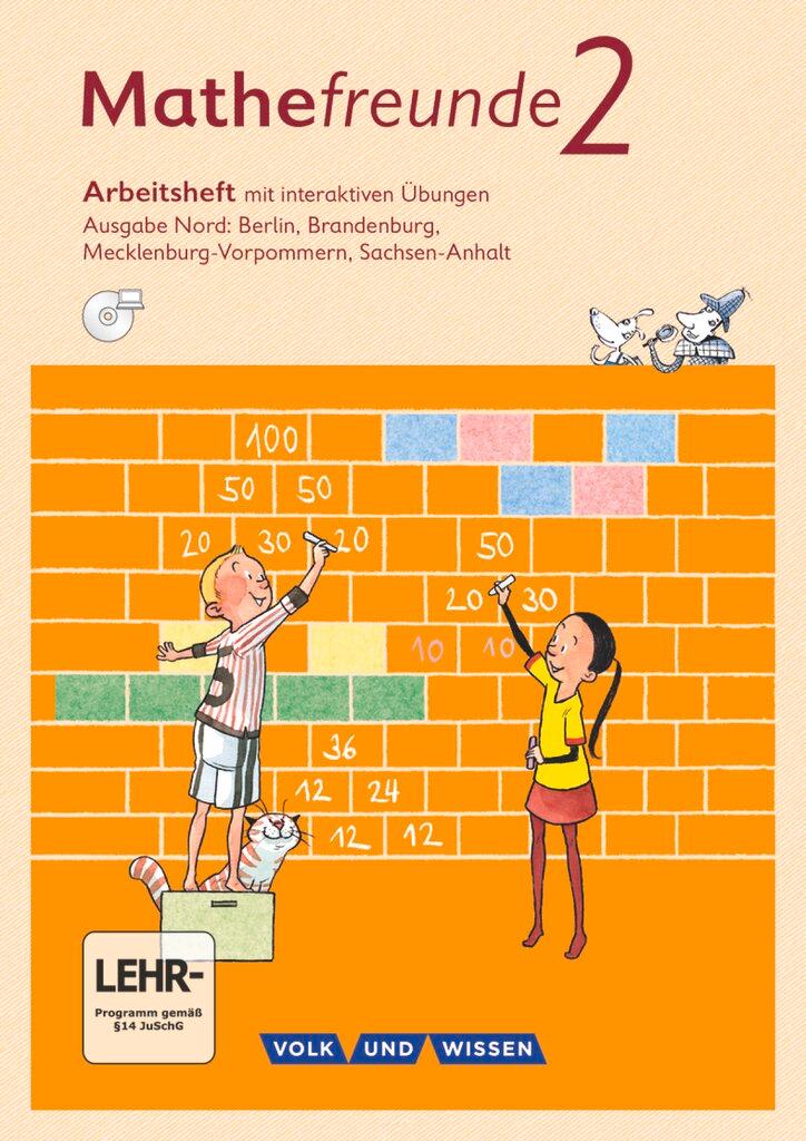 Cover: 9783060837076 | Mathefreunde Nord 2. Schuljahr. Arbeitsheft mit interaktiven...