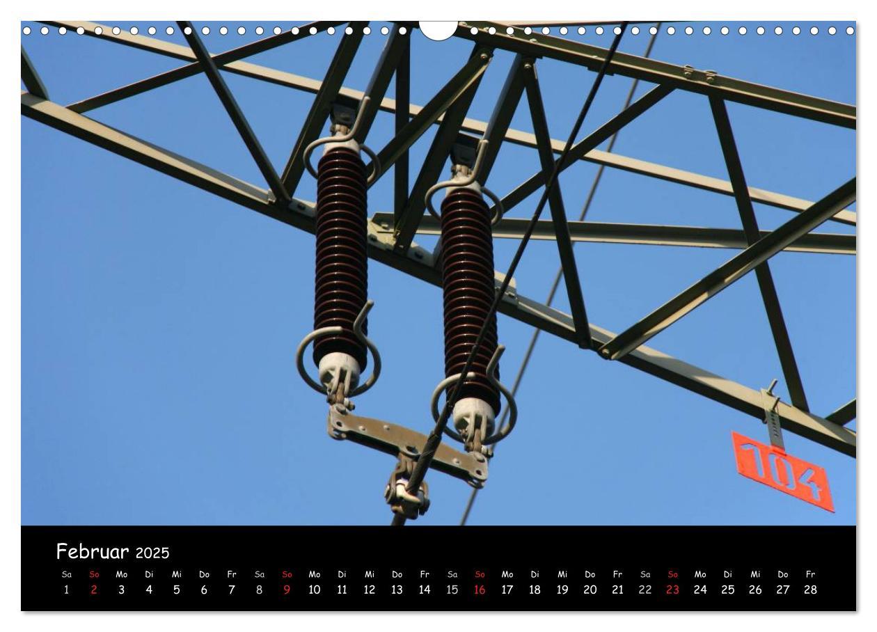 Bild: 9783435769575 | Unter Strom (Wandkalender 2025 DIN A3 quer), CALVENDO Monatskalender