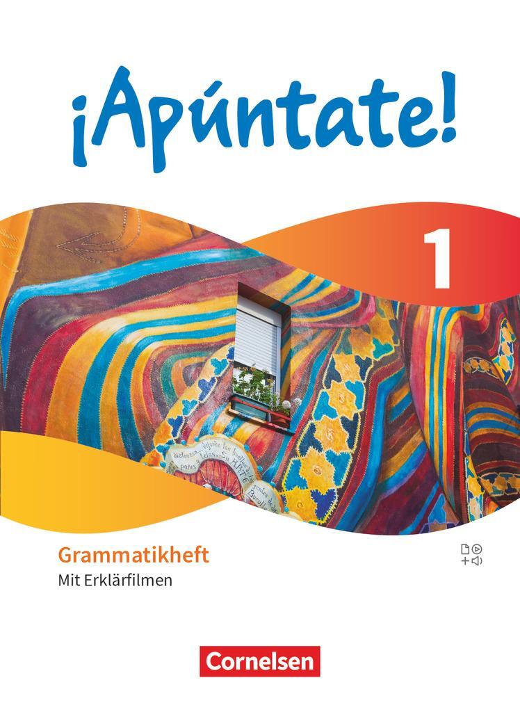 Cover: 9783061229948 | ¡Apúntate! Band 1 - Grammatikheft mit Erklärfilmen | Peppel (u. a.)