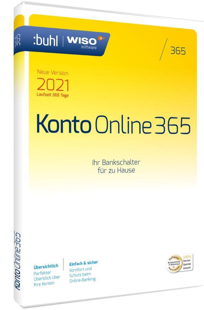 Cover: 4011282002374 | WISO Konto Online 365, CD-ROM | CD-ROM | 2020 | Buhl Data Service
