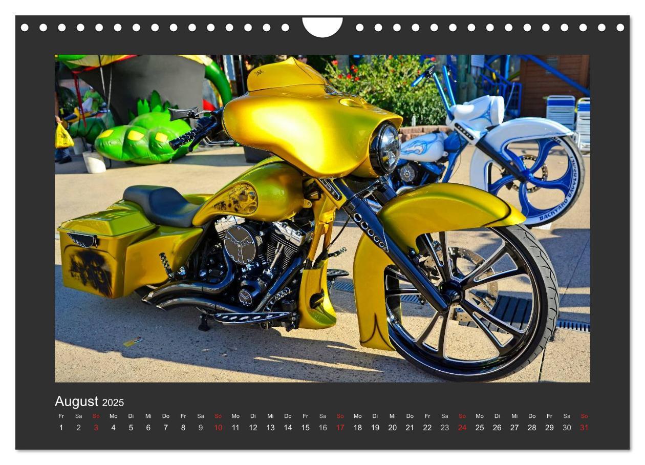 Bild: 9783435788743 | BEST OF HARLEY-DAVIDSON BAGGER-STYLE (Wandkalender 2025 DIN A4...