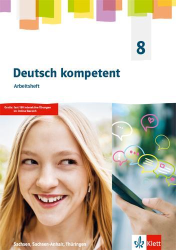 Cover: 9783123162541 | Deutsch kompetent 8. Arbeitsheft mit interaktiven Übungen Klasse 8....