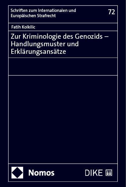 Cover: 9783756012626 | Zur Kriminologie des Genozids - Handlungsmuster und Erklärungsansätze