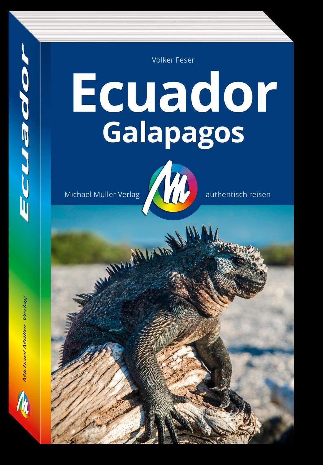 Cover: 9783956549212 | MICHAEL MÜLLER REISEFÜHRER Ecuador | Volker Feser | Taschenbuch | 2024