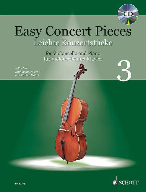 Cover: 9783795749903 | Leichte Konzertstücke. Bd.3 | Band 3. Violoncello und Klavier. | 60 S.