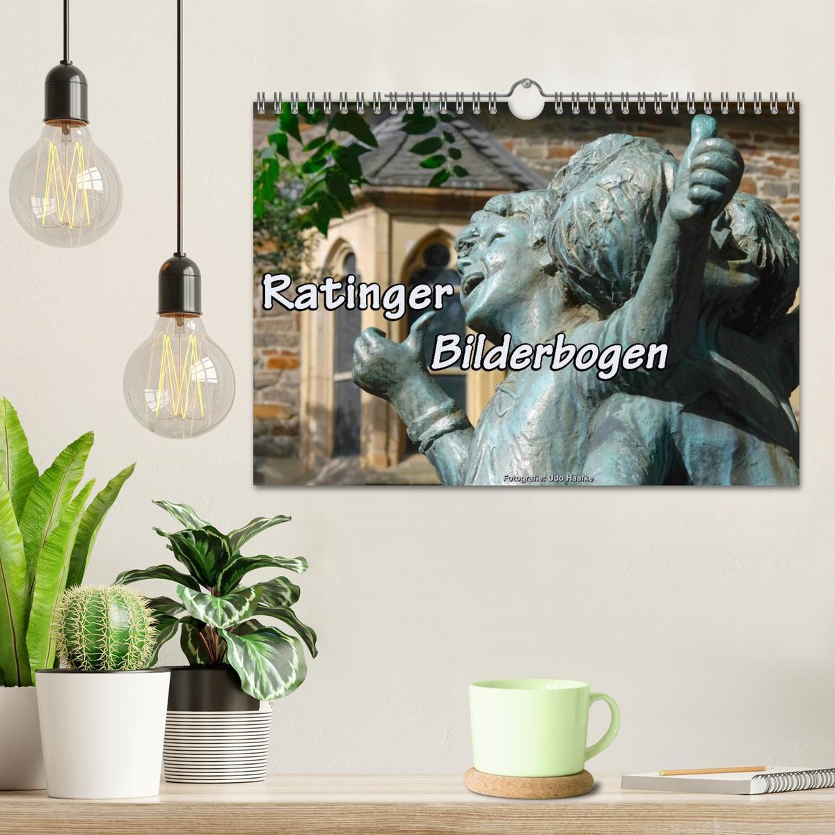 Bild: 9783435621552 | Ratinger Bilderbogen (Wandkalender 2025 DIN A4 quer), CALVENDO...