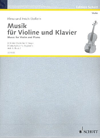 Cover: 9790001064613 | Musik für Violine und Klavier | Buch | 64 S. | Deutsch | 2001