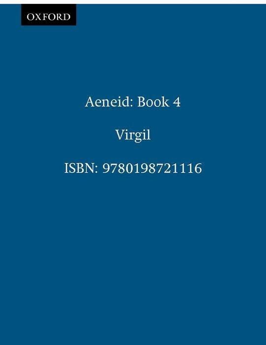 Cover: 9780198721116 | Aeneidos: Liber Quartus | Virgil | Taschenbuch | Aeneid | Englisch