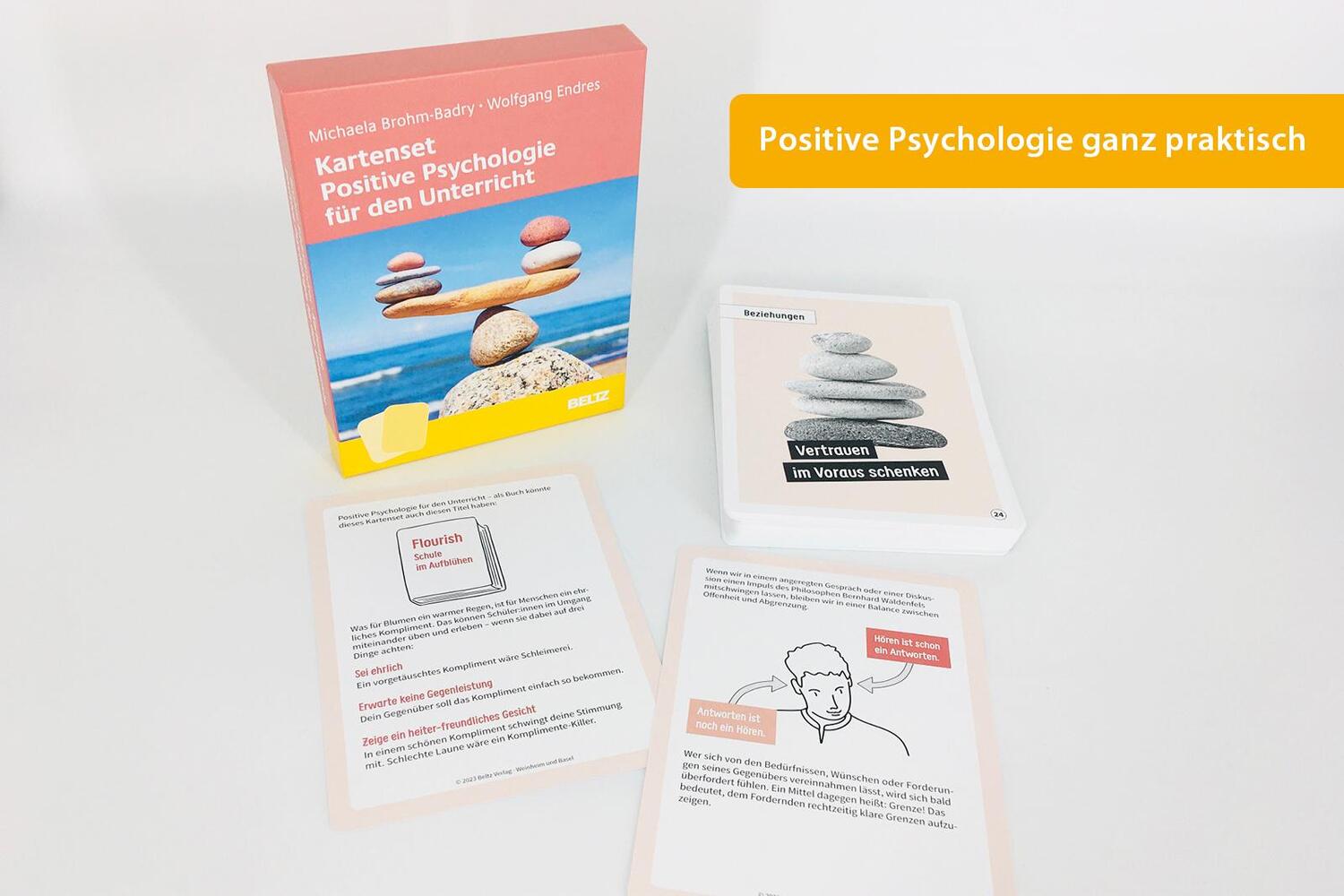 Bild: 4019172200510 | Kartenset Positive Psychologie für den Unterricht | Box | 52 S. | 2023