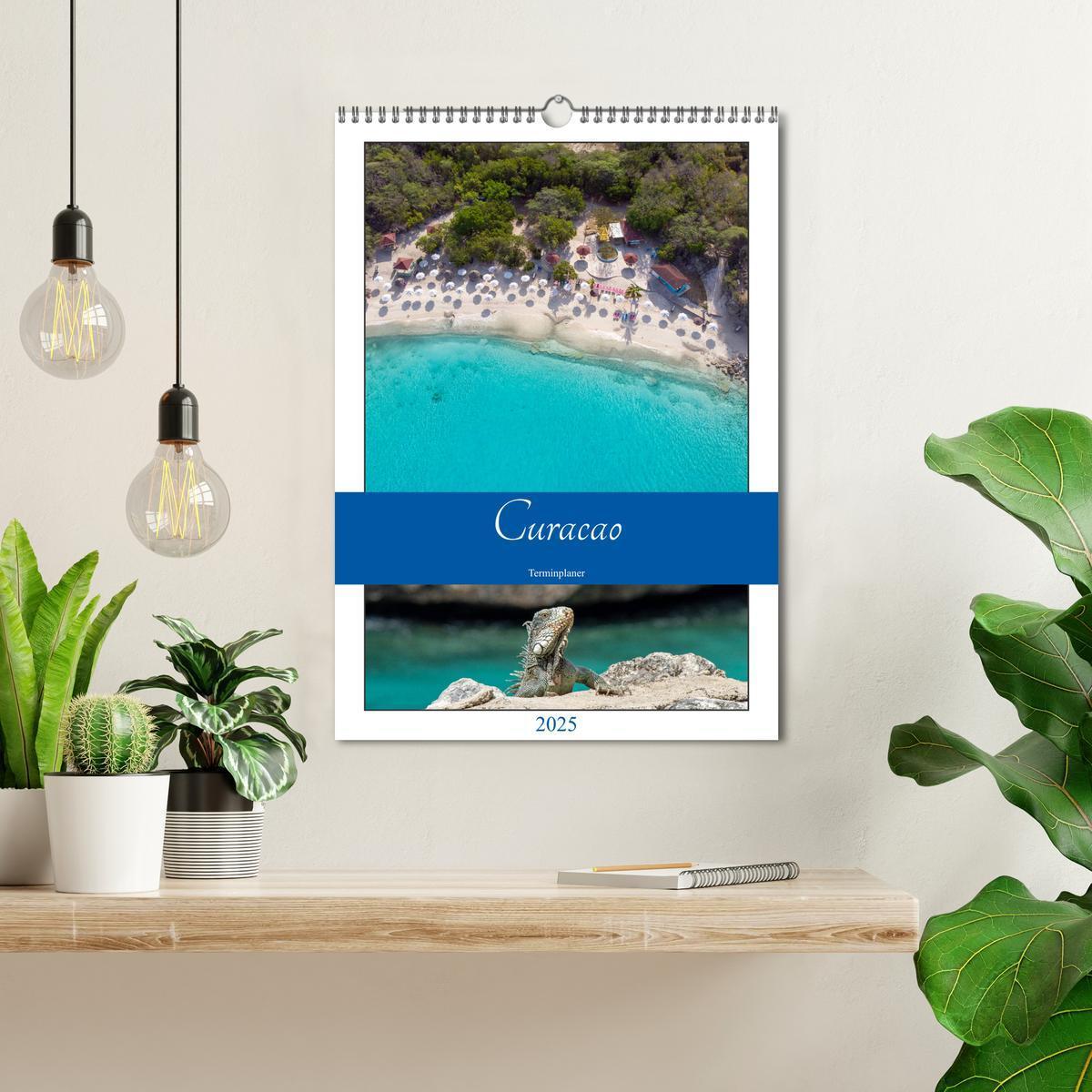 Bild: 9783435909056 | Curacao - Terminplaner (Wandkalender 2025 DIN A3 hoch), CALVENDO...