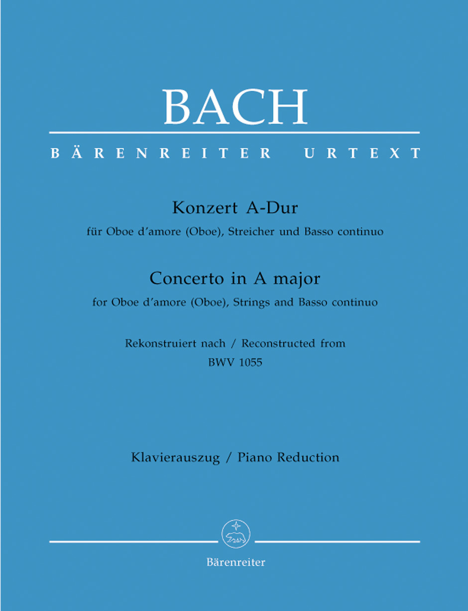 Cover: 9790006465699 | Concerto In A | for Oboe d'amore (Oboe), Streicher und Basso continuo