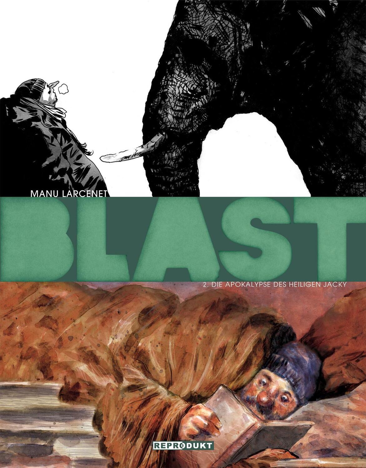 Cover: 9783943143416 | Blast 2 - Die Apokalypse des Heiligen Jacky | Manu Larcenet | Buch