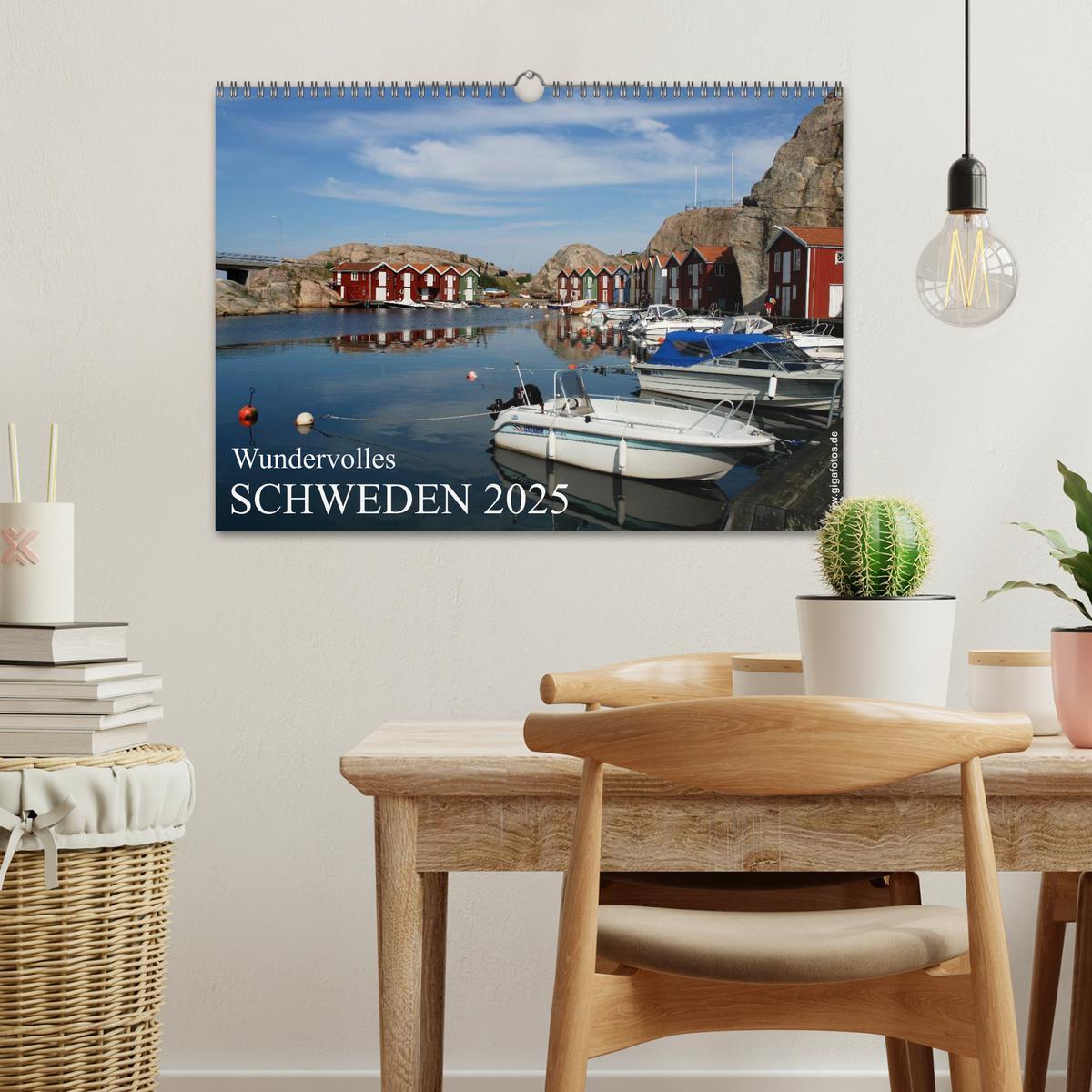 Bild: 9783435729661 | Wundervolles Schweden 2025 (Wandkalender 2025 DIN A3 quer),...