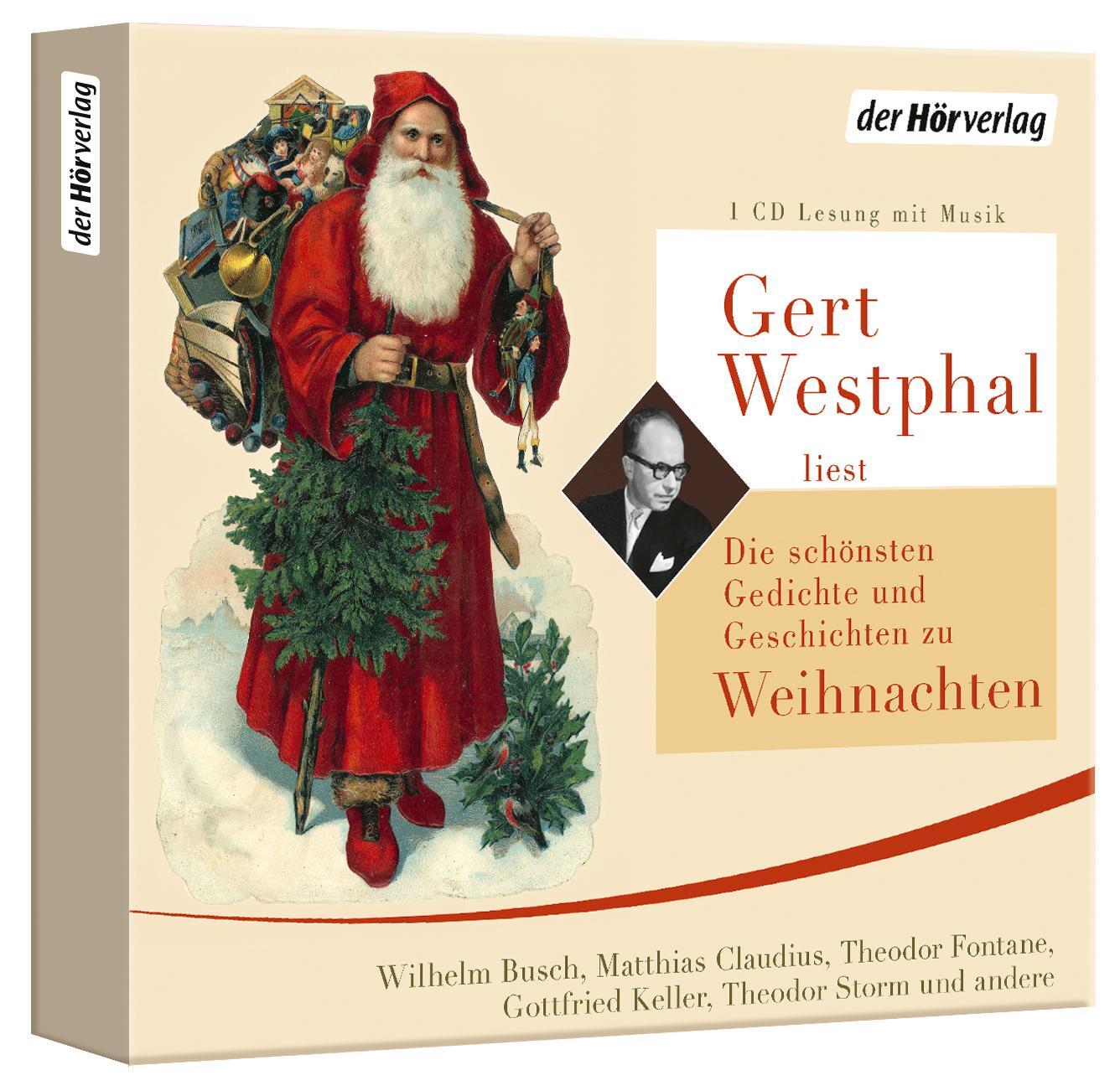 Bild: 9783844530407 | Gert Westphal liest: Die schönsten Gedichte und Geschichten zu...