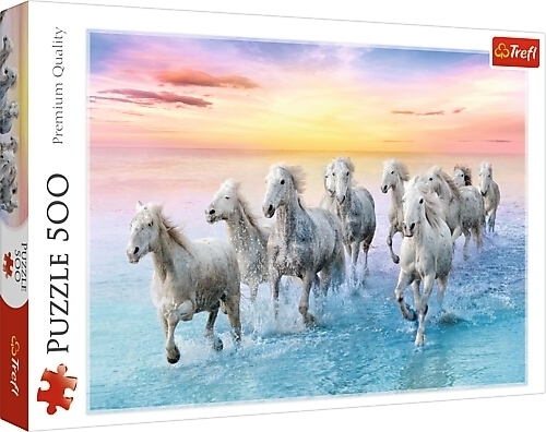 Cover: 5900511372892 | Galoppierende weiße Pferde (Puzzle) | Spiel | In Spielebox | 2022
