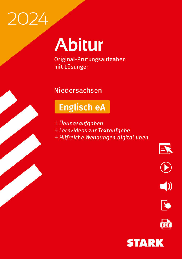 Cover: 9783849057084 | STARK Abiturprüfung Niedersachsen 2024 - Englisch EA, m. 1 Buch, m....