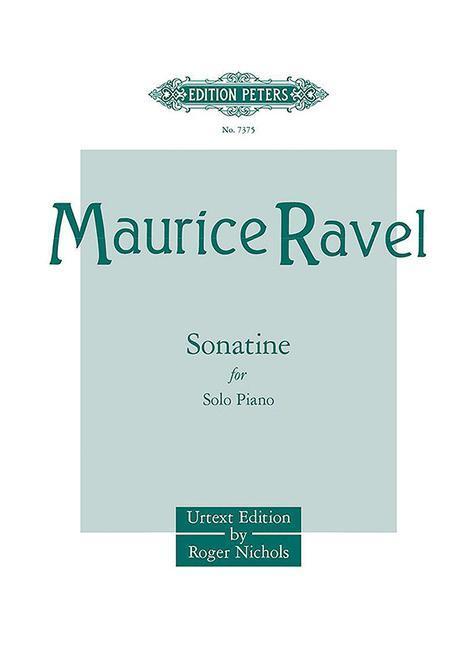 Cover: 9790577083995 | Sonatine for Piano: Urtext | Taschenbuch | Edition Peters | Buch