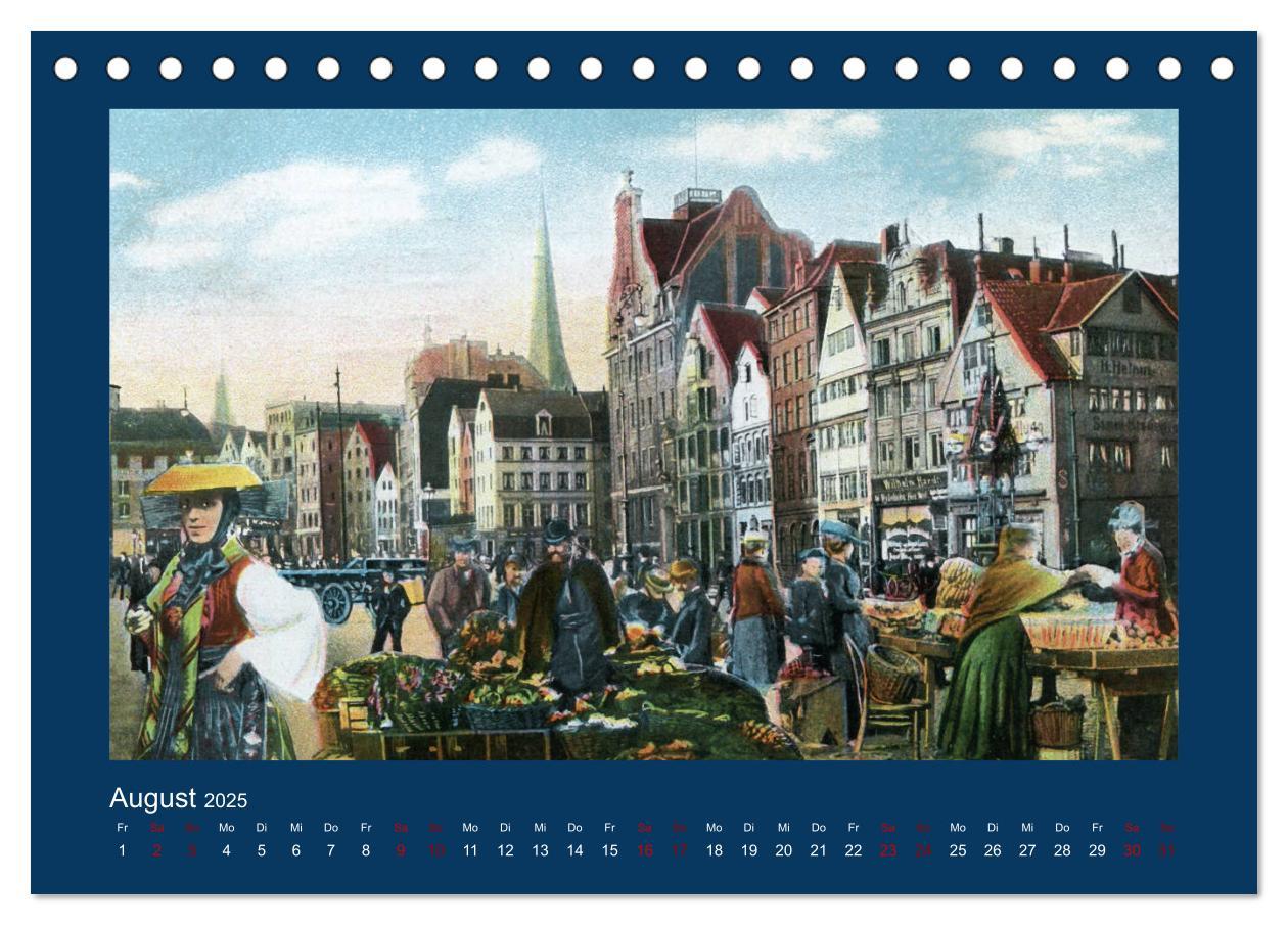 Bild: 9783435259915 | Lebendiges Hamburg von 1888 bis 1918 (Tischkalender 2025 DIN A5...