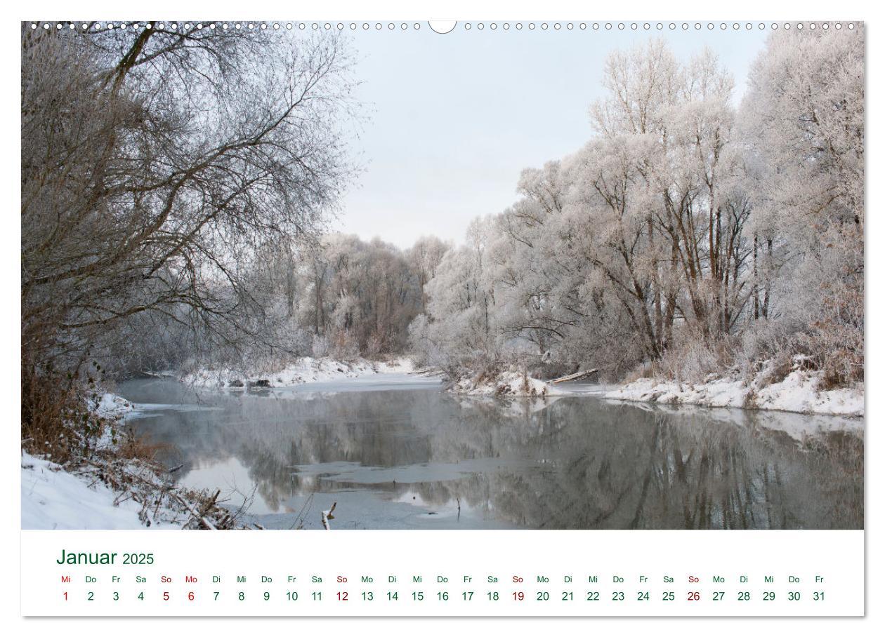 Bild: 9783383994807 | Auwälder bei Enns (Wandkalender 2025 DIN A2 quer), CALVENDO...